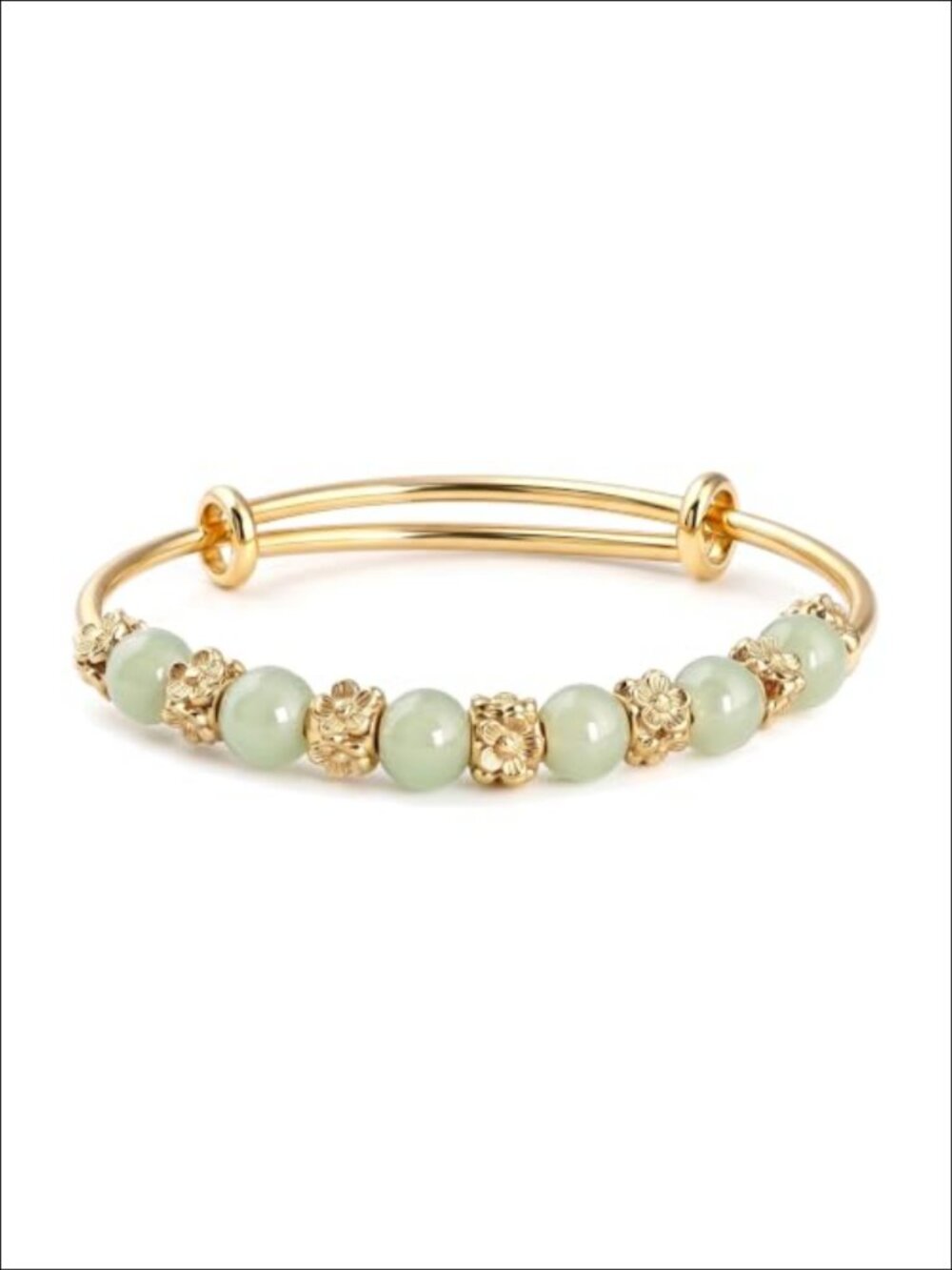 18K Gold Plated Adjustable Cuff Bracelet